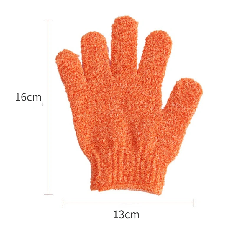 2er Set Peeling Badehandschuhe – Körper Massage Dusch & Spa Reinigungs Set Kaufschwan®