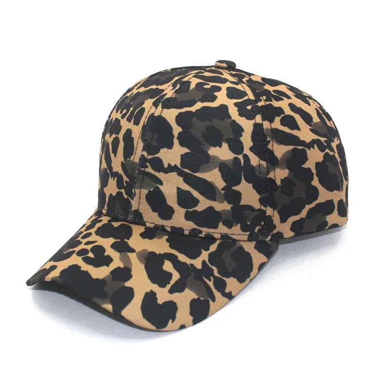 Leopard Print Verstellbare Baseballkappe | Sonnenschutz Baseballcap | Frühling & Sommer Outdoor Snapback für Herren Kaufschwan® Style 4 Einstellbar