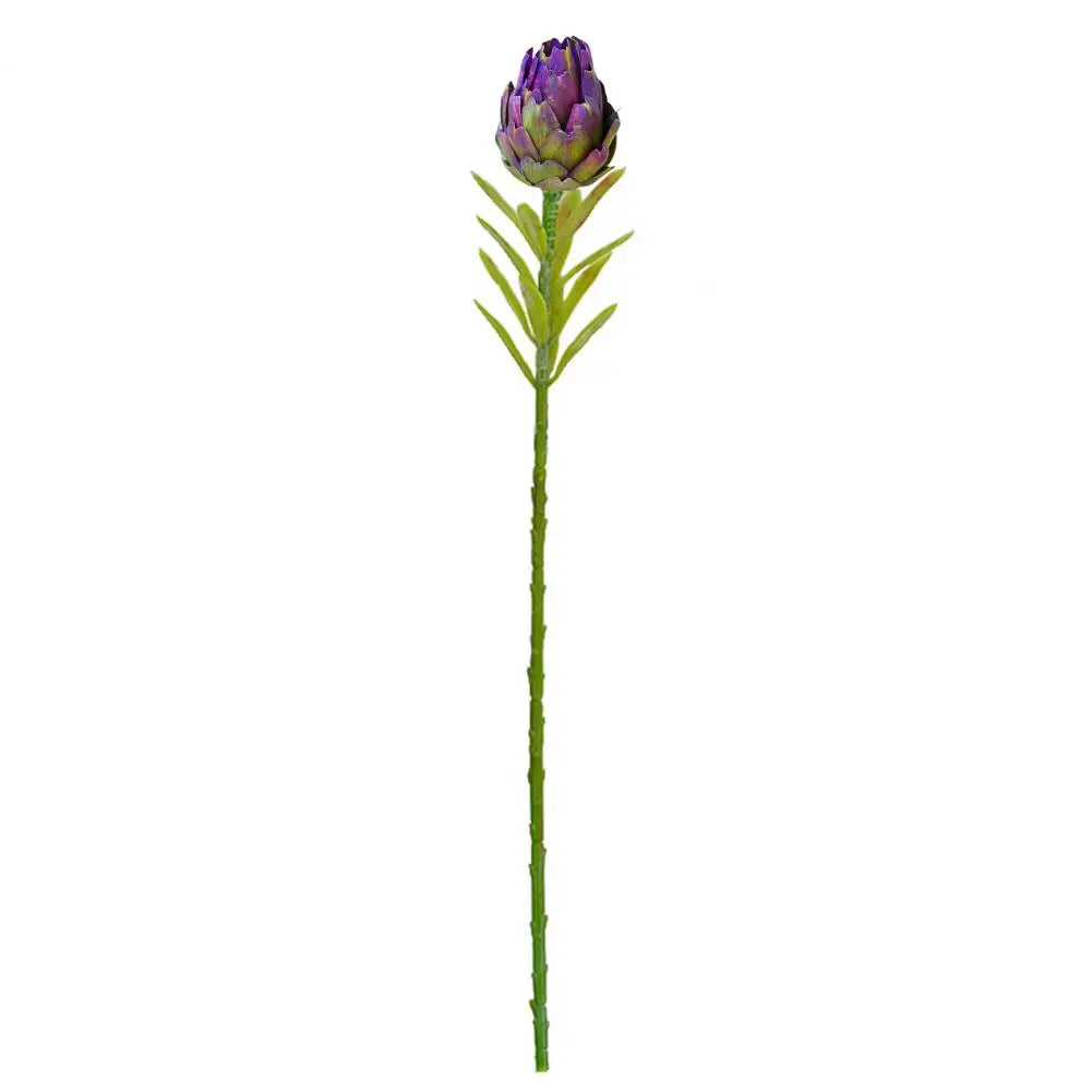 Künstliche Artischocken & Protea Cynaroides – Realistische Kunstblumen für Tischdekoration, Wohnzimmer & Hochzeitsarrangements Kaufschwan® Lila