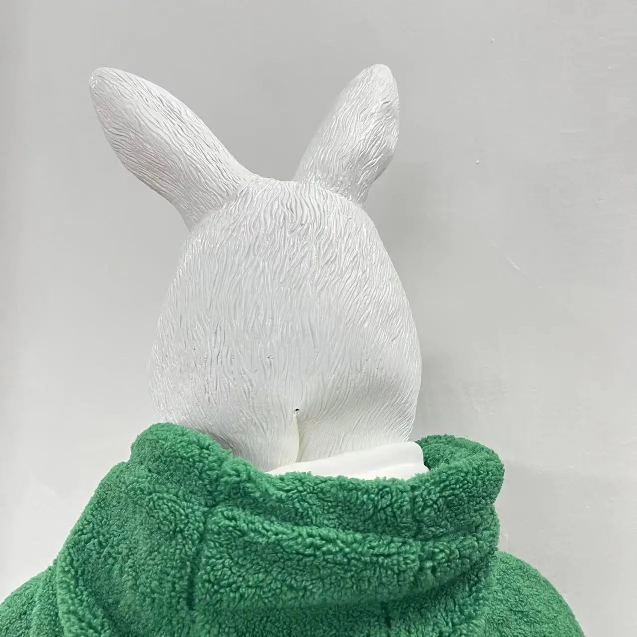 Weiße Hasen Vollgesichtsmaske – Tier Cosplay Maske für Halloween, Weihnachten, Bar & Maskenball Kostümrequisite Kaufschwan®