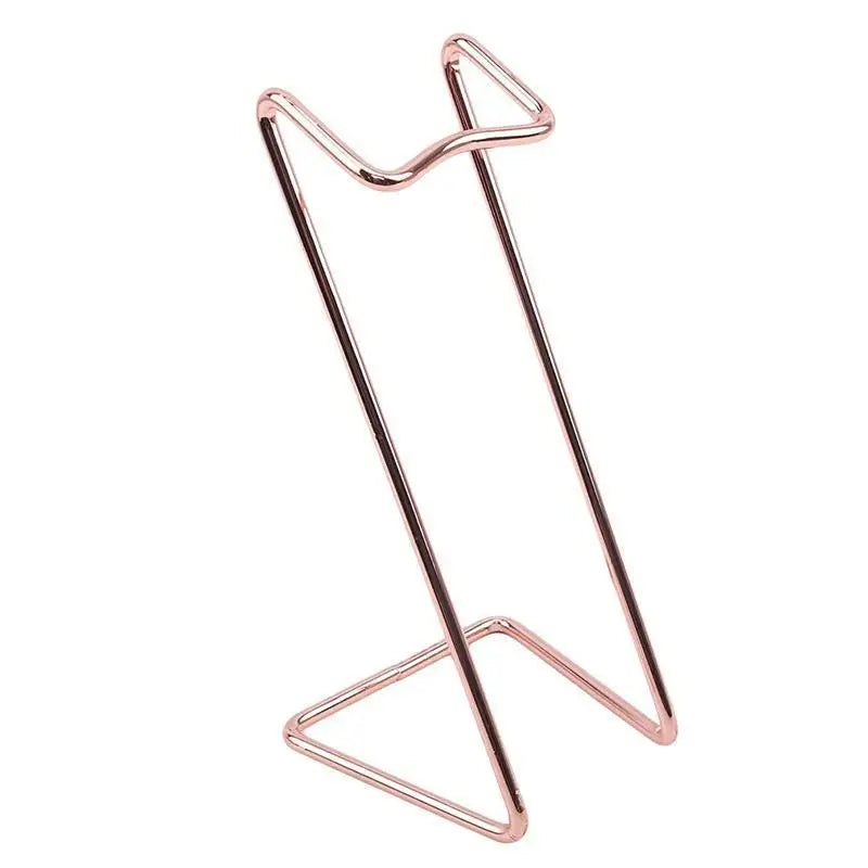 Einfacher Weinflaschenhalter – Edelstahl Flaschenständer | Moderner Halter für Wein & Bier | Stilvolles Bar-Accessoire für Zuhause Kaufschwan® Rose