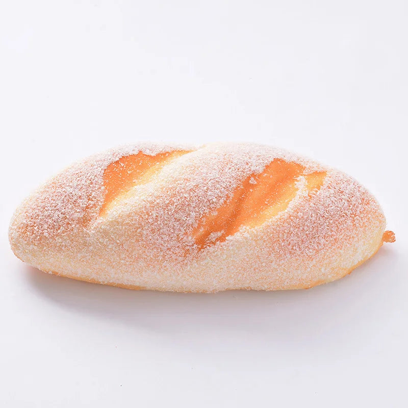 Squishy Lebensmittel-Simulationsspielzeug – Langsam Aufgehende Donut-, Croissant-, Brötchen-, Toastbrot-, Waffel- & Baguette-Knautschspielzeuge