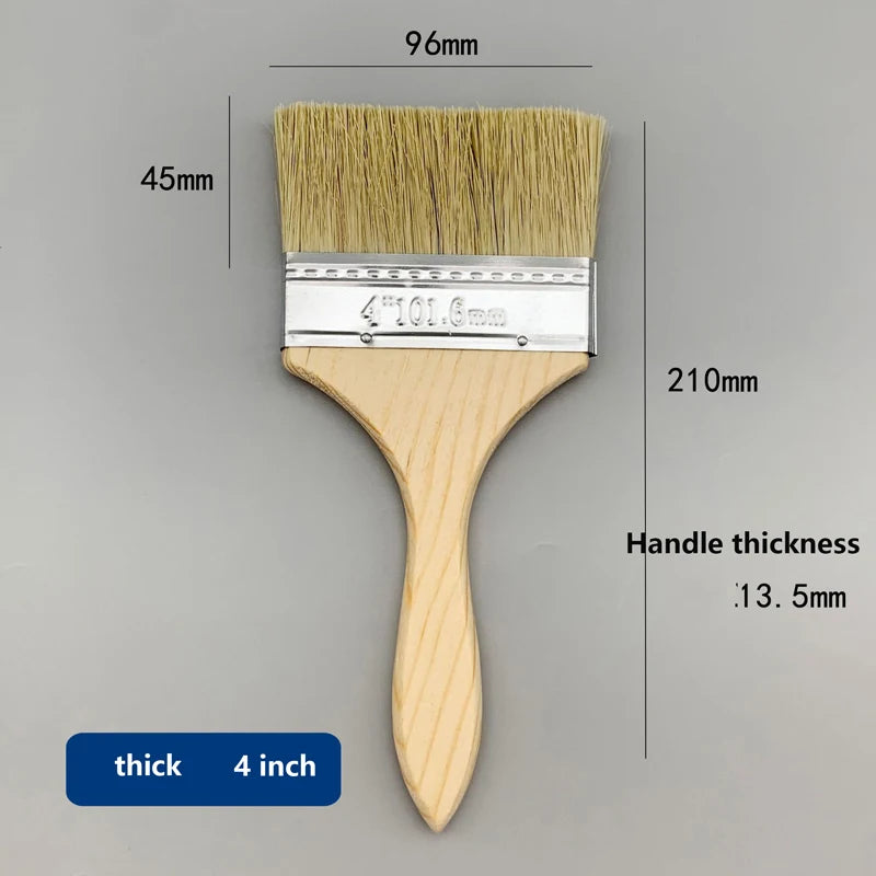 Malerpinsel mit Naturborsten – Präzisions Pinsel für Farbe, Lack & Lasur Kaufschwan® Pinsel 15 1 Stück