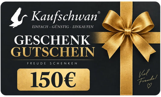 Kaufschwan® Geschenkgutschein – 150 €