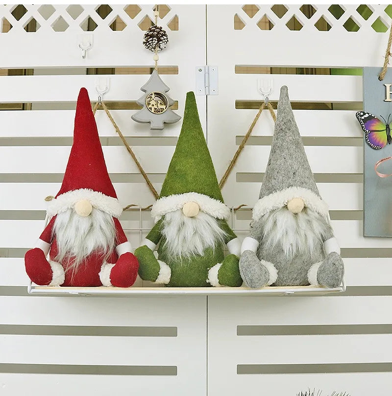 Weihnachtswichtel – Plüschfigur | Niedliches Weihnachts- & Neujahrsgeschenk Kaufschwan®