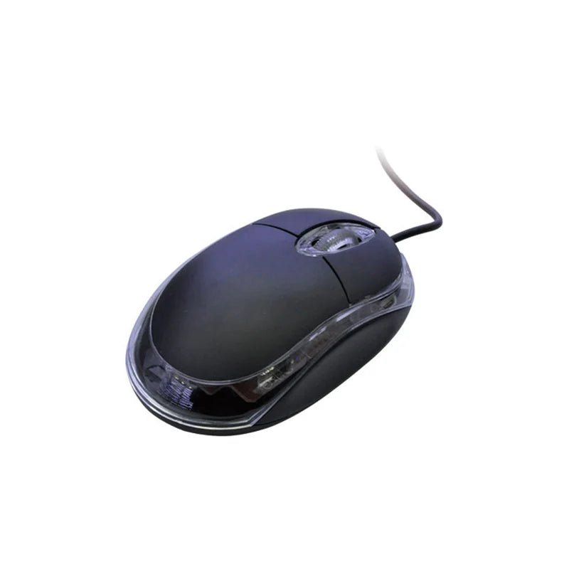 Mini Optische Kabelmaus USB – LED Ergonomische Maus für PC, Laptop & Notebook Kaufschwan®
