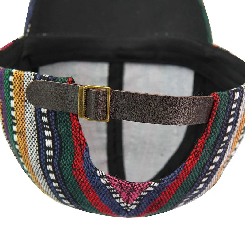Bohemia Print Baseballkappe | Damen & Herren Boho Stil Baseballcap | Baumwolle Verstellbar Snapback Outdoor Cap Kaufschwan®
