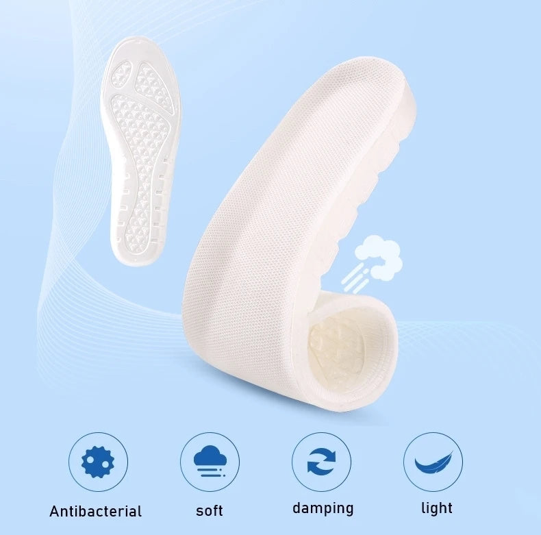 Extra Dicke Memory Foam Einlegesohlen | Gepolsterte Laufschuhe Einlagen für Damen & Herren | Orthopädische Fußunterstützung Kaufschwan®