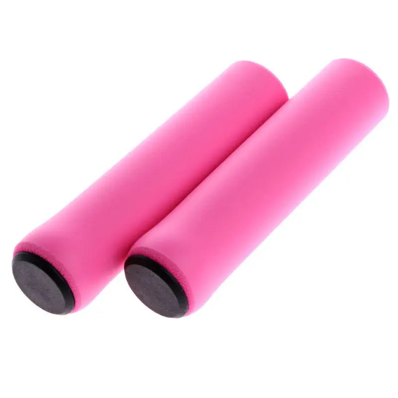 1 Paar Schwamm Fahrradgriffe – Rutschfeste MTB Arc Lenkerabdeckung mit Starker Unterstützung | Bequeme Fahrradteile Kaufschwan® Rosa