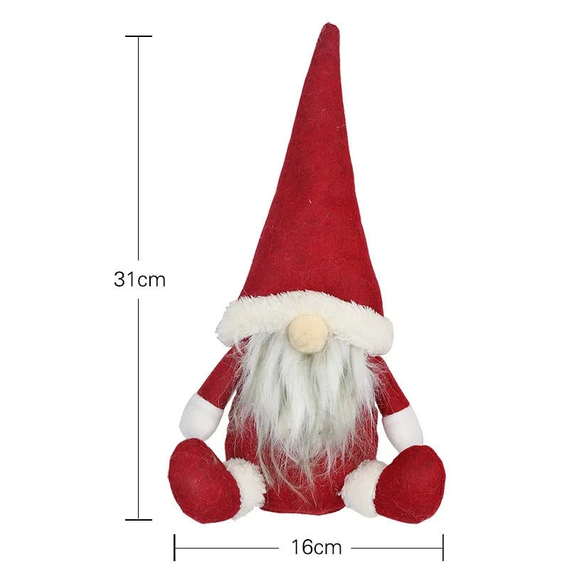 Weihnachtswichtel – Plüschfigur | Niedliches Weihnachts- & Neujahrsgeschenk Kaufschwan®
