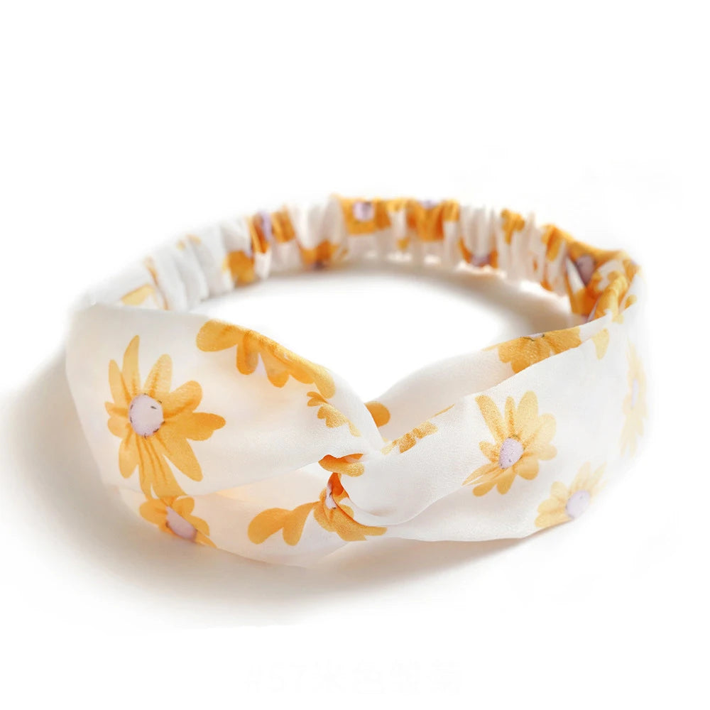 Haarreif mit Print – Vintage Sommer Turban-Haarband für Damen & Mädchen Kaufschwan®