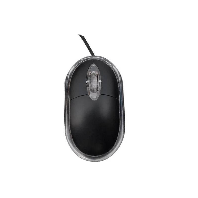 Mini Optische Kabelmaus USB – LED Ergonomische Maus für PC, Laptop & Notebook Kaufschwan®