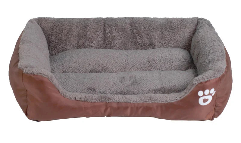 Weiches Warmes Haustierbett – Sofa Bett mit Wasserdichtem Boden für Hunde & Katzen Kaufschwan®