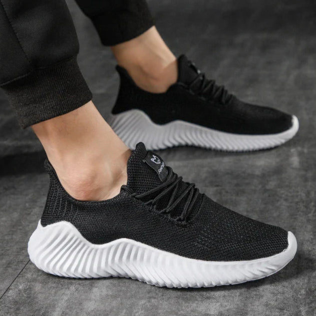 Herren Mesh Casual Sneaker – Leichte Atmungsaktive Freizeitschuhe | Bequeme Outdoor Walkingschuhe Kaufschwan®