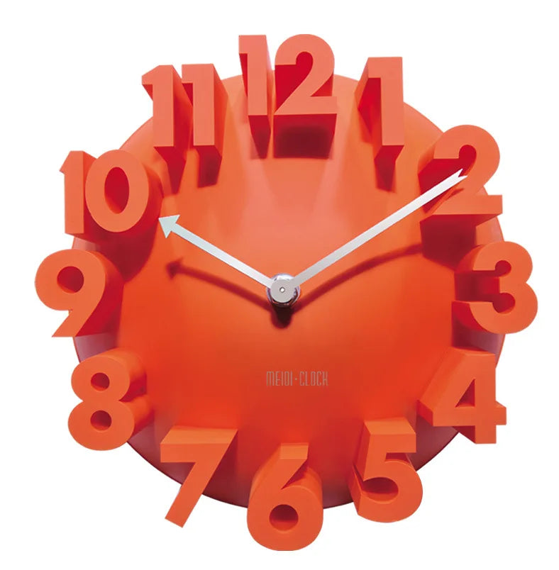 3D Digitale Wanduhr – Leise Moderne Deko Uhr Kaufschwan®