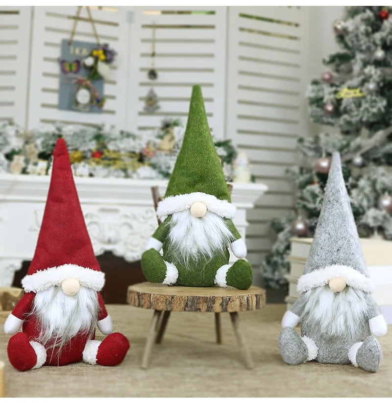 Weihnachtswichtel – Plüschfigur | Niedliches Weihnachts- & Neujahrsgeschenk Kaufschwan®