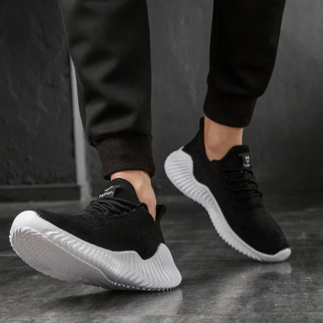 Herren Mesh Casual Sneaker – Leichte Atmungsaktive Freizeitschuhe | Bequeme Outdoor Walkingschuhe Kaufschwan®