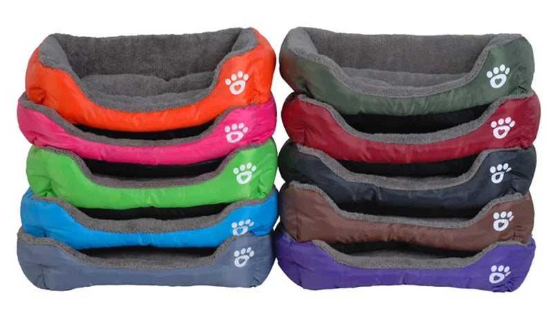 Weiches Warmes Haustierbett – Sofa Bett mit Wasserdichtem Boden für Hunde & Katzen Kaufschwan®