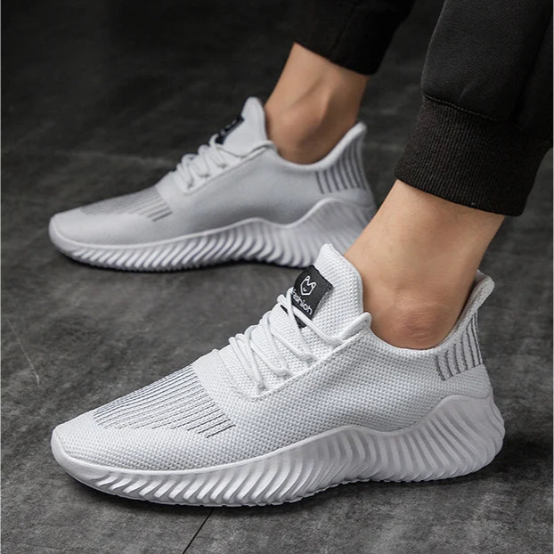 Herren Mesh Casual Sneaker – Leichte Atmungsaktive Freizeitschuhe | Bequeme Outdoor Walkingschuhe Kaufschwan®