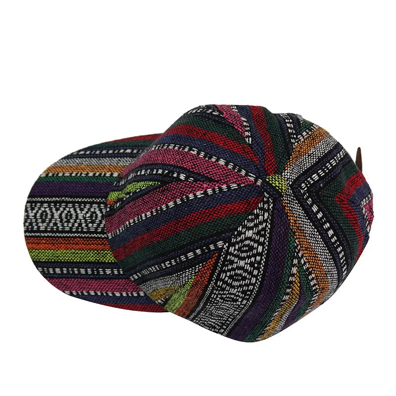 Bohemia Print Baseballkappe | Damen & Herren Boho Stil Baseballcap | Baumwolle Verstellbar Snapback Outdoor Cap Kaufschwan®