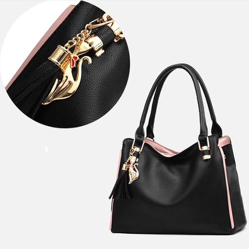 Damen Messenger Handtasche New Tide – Schlichte Top-Handle & Schultertasche | Modische Tote für Party & Alltag Kaufschwan®