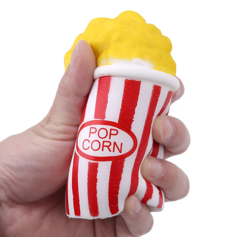 Popcorn Squishy – Langsam Aufgehendes Anti-Stress Knautsch- & Fidget-Spielzeug, Lustiger Party-Scherzartikel & Ostergeschenk für Kinder