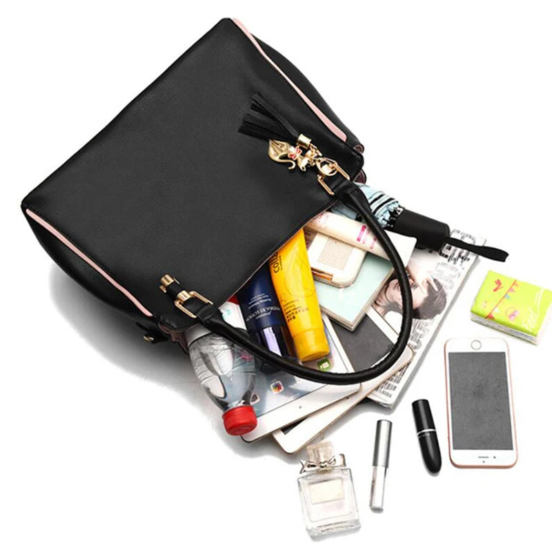 Damen Messenger Handtasche New Tide – Schlichte Top-Handle & Schultertasche | Modische Tote für Party & Alltag Kaufschwan®
