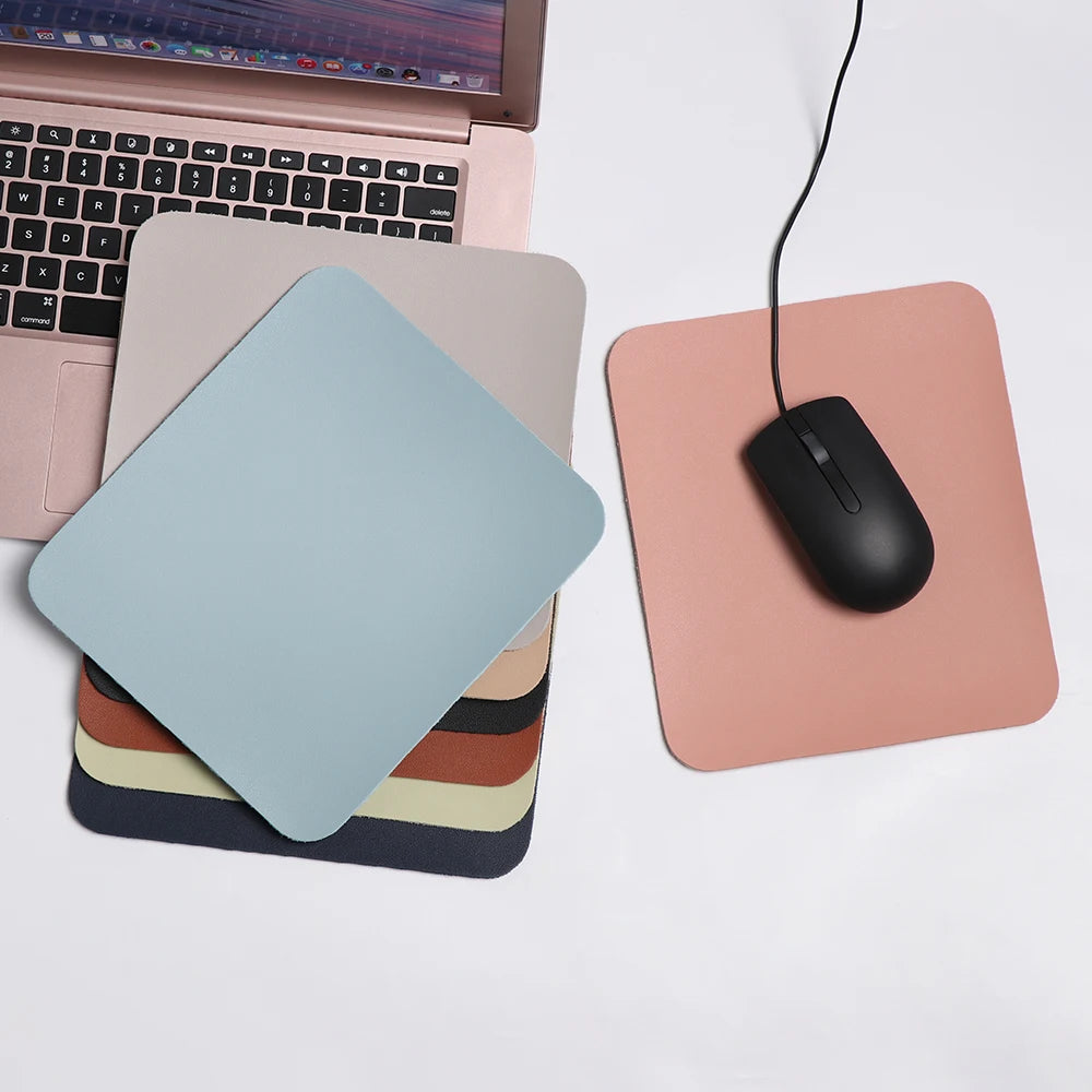 Kreatives Universelles Leder Mauspad – Rutschfeste Gaming Schreibtischunterlage für Laptop, PC und MacBook Kaufschwan®