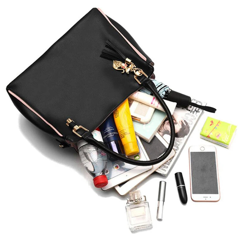 Damen Messenger Handtasche New Tide – Schlichte Top-Handle & Schultertasche | Modische Tote für Party & Alltag Kaufschwan®
