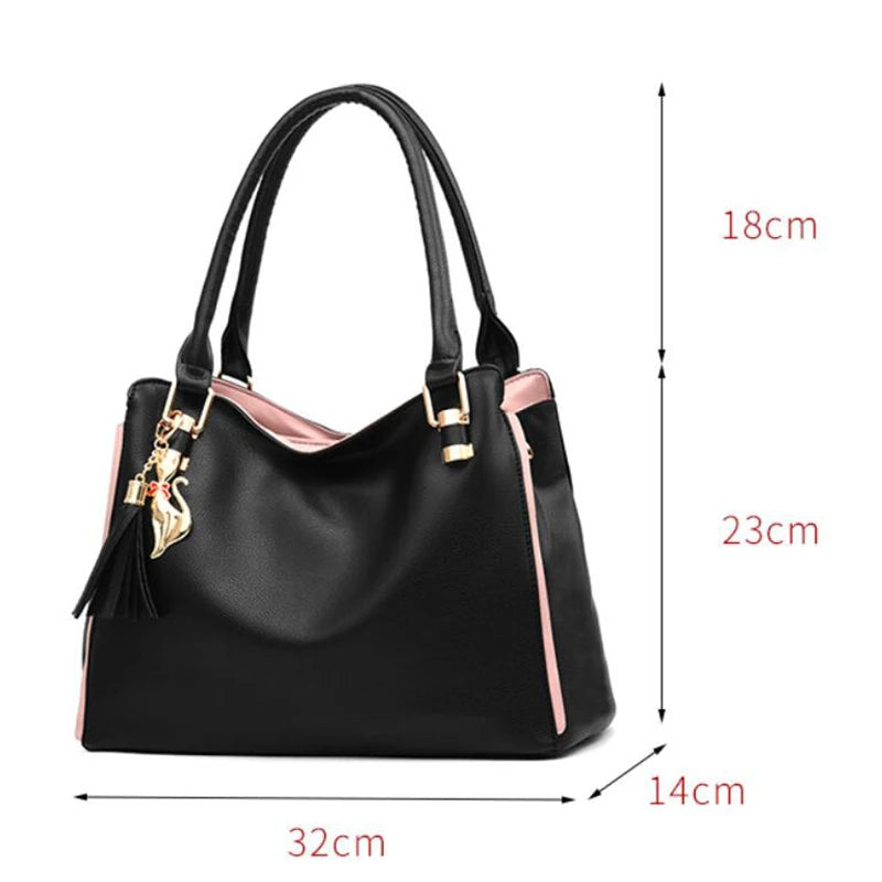 Damen Messenger Handtasche New Tide – Schlichte Top-Handle & Schultertasche | Modische Tote für Party & Alltag Kaufschwan®