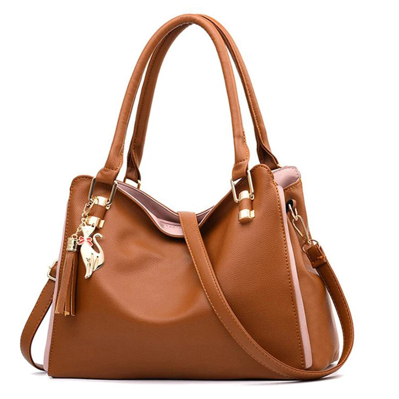 Damen Messenger Handtasche New Tide – Schlichte Top-Handle & Schultertasche | Modische Tote für Party & Alltag Kaufschwan®