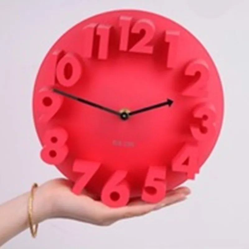 3D Digitale Wanduhr – Leise Moderne Deko Uhr Kaufschwan®