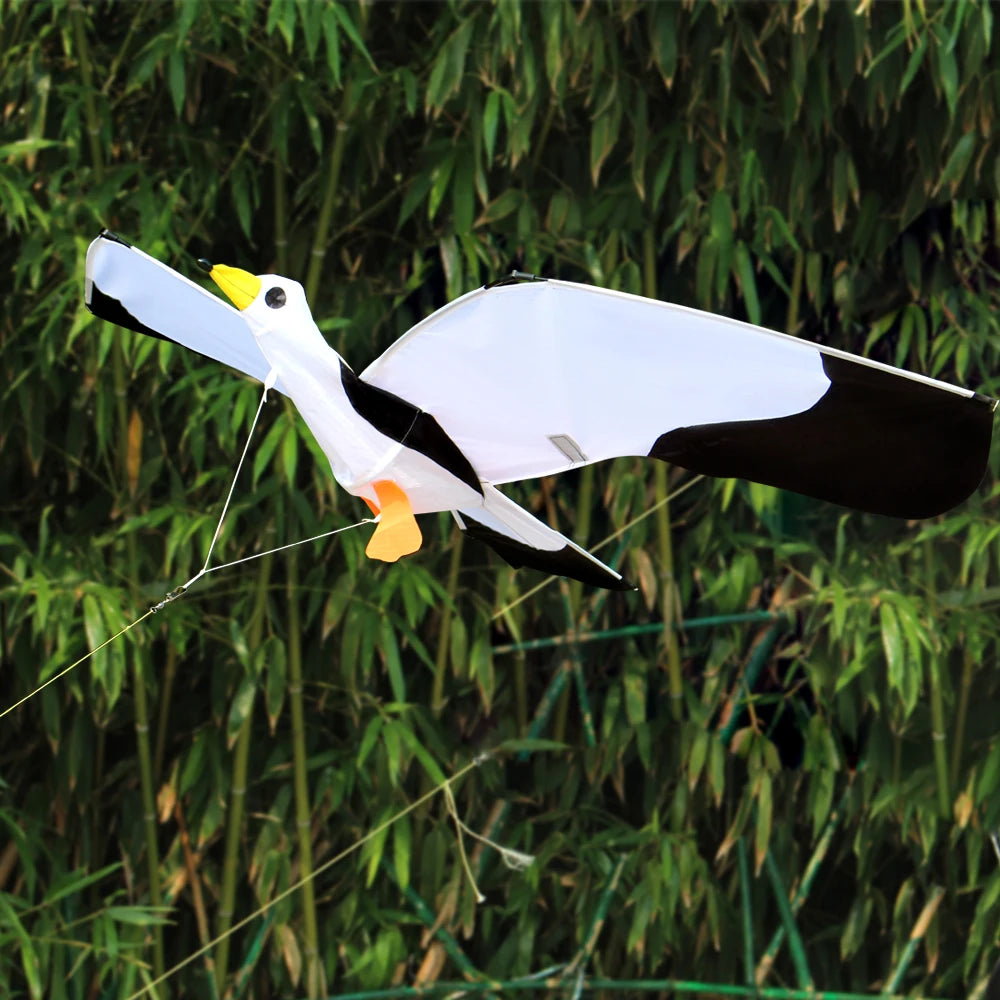 3D-Möwendrachen – Einleiniger Stranddrachen mit Handgriff und Schnur für Freizeit und Aktivitäten im Freien Kaufschwan®