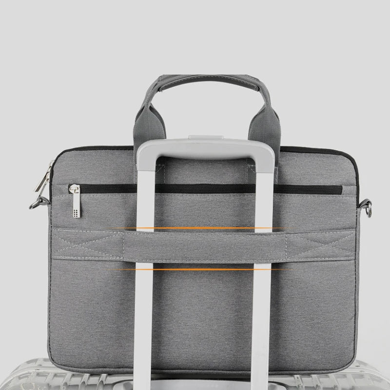 Stoßfeste Laptop Schultertasche & Aktentasche – Tragbare Schutzhülle als Handtasche für MacBook, Redmi, Lenovo & Laptops Kaufschwan®