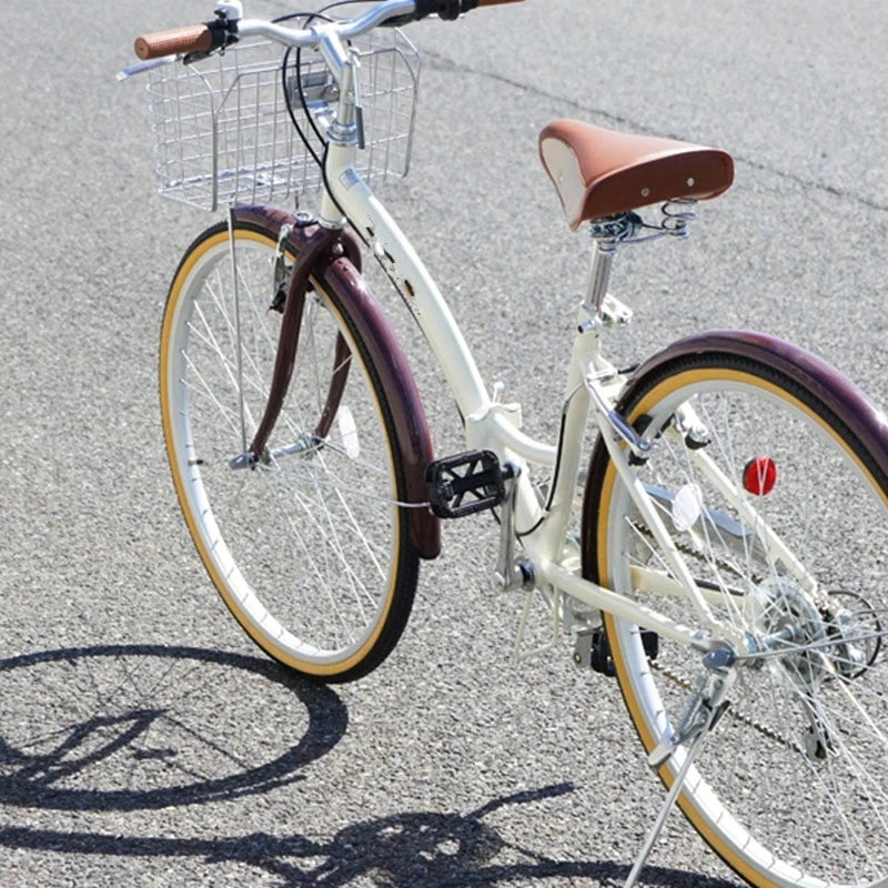 Vintage Fahrradsattel – PU Leder Rennradsitz mit Nieten | Bequemer Fahrradsitz mit Stahlbasis für Klassische & Moderne Fahrräder Kaufschwan®