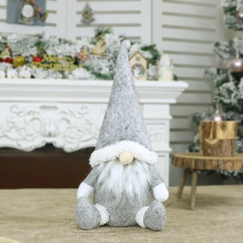Weihnachtswichtel – Plüschfigur | Niedliches Weihnachts- & Neujahrsgeschenk Kaufschwan®