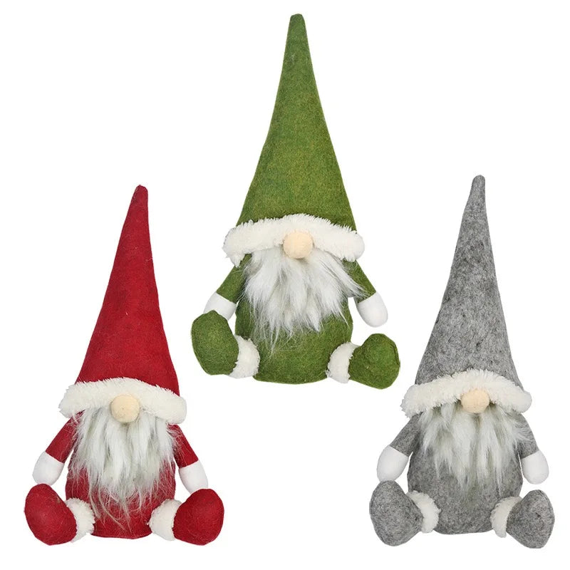 Weihnachtswichtel – Plüschfigur | Niedliches Weihnachts- & Neujahrsgeschenk Kaufschwan®