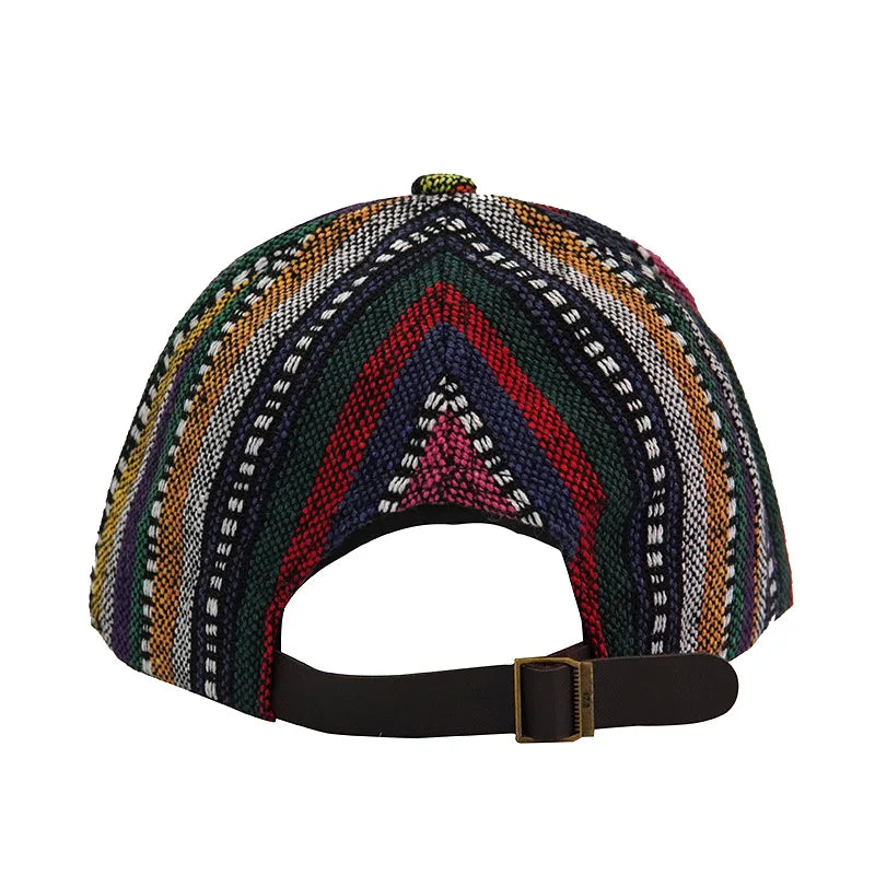 Bohemia Print Baseballkappe | Damen & Herren Boho Stil Baseballcap | Baumwolle Verstellbar Snapback Outdoor Cap Kaufschwan®