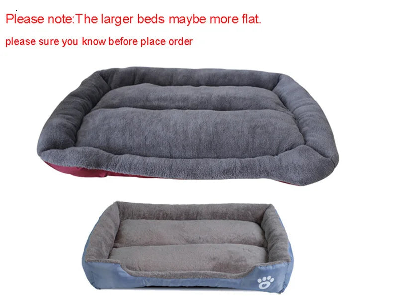 Weiches Warmes Haustierbett – Sofa Bett mit Wasserdichtem Boden für Hunde & Katzen Kaufschwan®