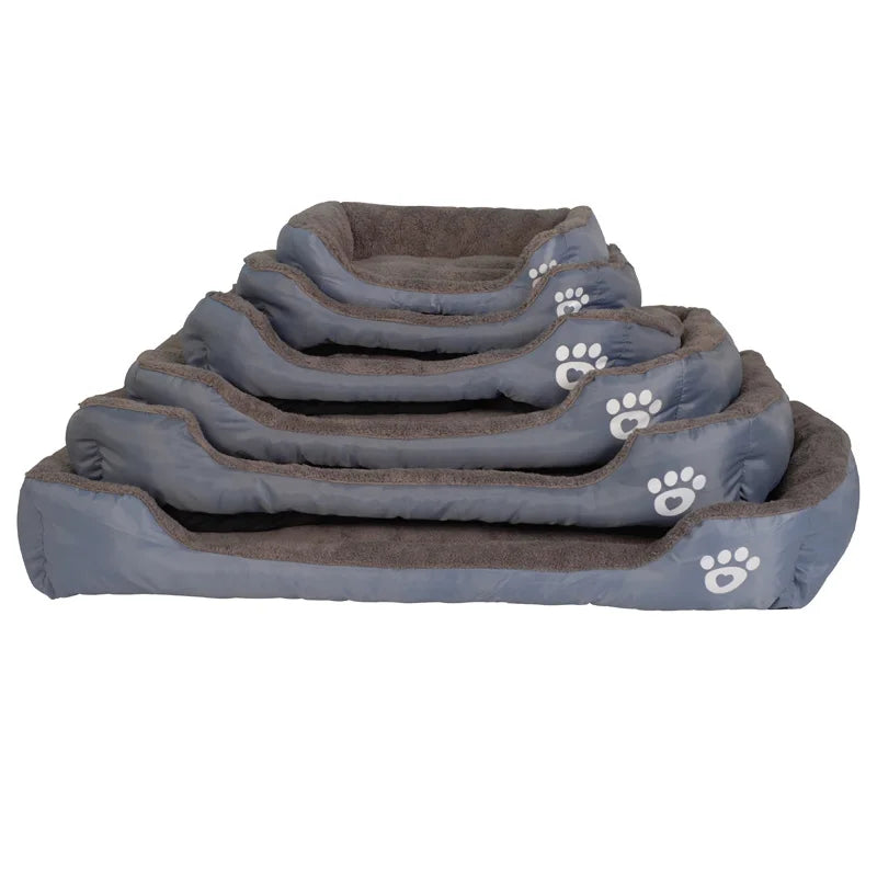 Weiches Warmes Haustierbett – Sofa Bett mit Wasserdichtem Boden für Hunde & Katzen Kaufschwan®