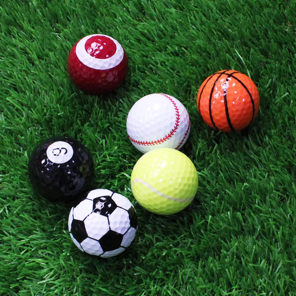 Sport Design Golf Trainingsball – Farbiger Kunststoff Übungsball | Leichter Golfball für Indoor & Outdoor Training Kaufschwan®