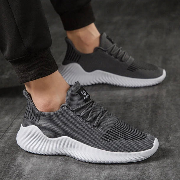 Herren Mesh Casual Sneaker – Leichte Atmungsaktive Freizeitschuhe | Bequeme Outdoor Walkingschuhe Kaufschwan®