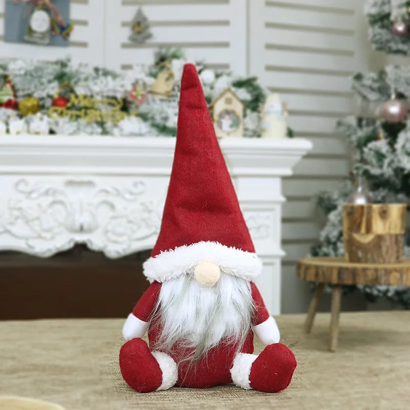 Weihnachtswichtel – Plüschfigur | Niedliches Weihnachts- & Neujahrsgeschenk Kaufschwan®