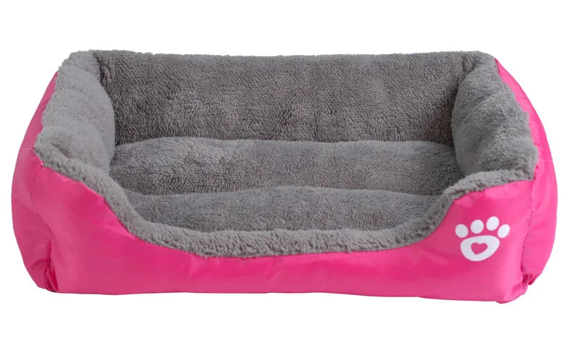Weiches Warmes Haustierbett – Sofa Bett mit Wasserdichtem Boden für Hunde & Katzen Kaufschwan®