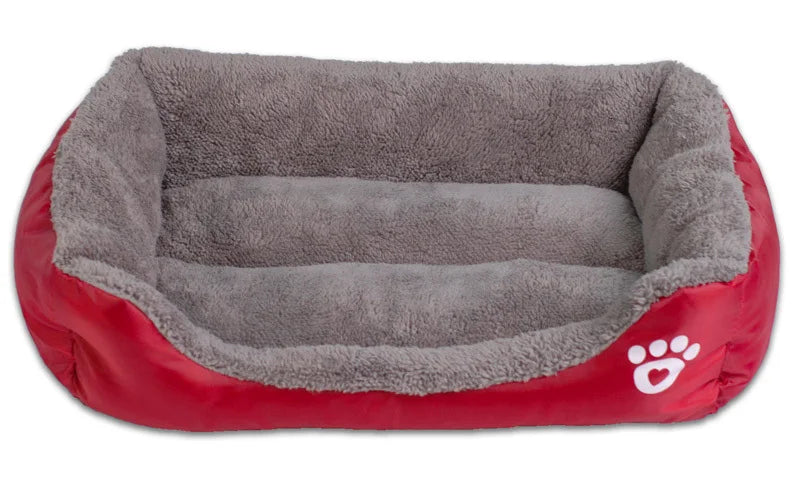 Weiches Warmes Haustierbett – Sofa Bett mit Wasserdichtem Boden für Hunde & Katzen Kaufschwan®