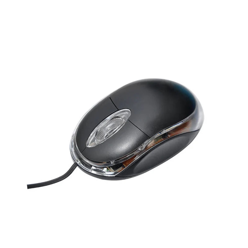 Mini Optische Kabelmaus USB – LED Ergonomische Maus für PC, Laptop & Notebook Kaufschwan®