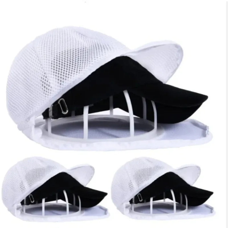 Waschmaschinen Cap-Waschschutz – Mützenreiniger Wäschenetz | Anti-Verformungs Waschbeutel für Hüte & Kleine Kleidung Kaufschwan®