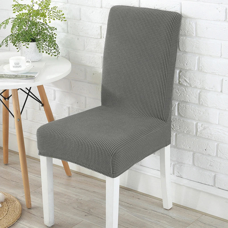 Elastischer Esszimmer Stuhlbezug – Dehnbarer Dicker Jacquard Küchenstuhl Überzug für Esszimmer, Hotel, Hochzeit & Bankett Kaufschwan®
