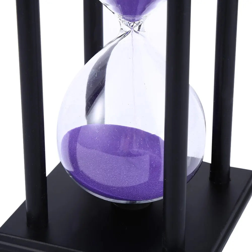 Moderne Holz Sanduhr – Eleganter Küchen, Schul & Wohn Dekor Sandtimer Geschenk Kaufschwan®