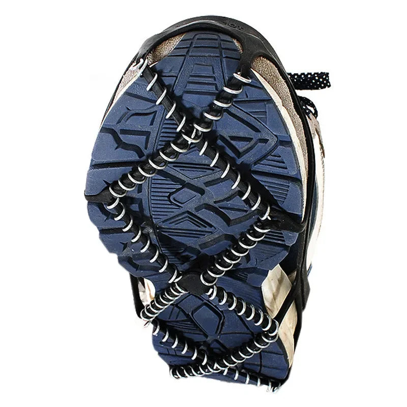 1 Paar Anti-Rutsch Eis Griffe Schuhüberzüge – Traktionsspikes für Eis & Schnee | Outdoor Gehen, Camping & Sport Crampons Kaufschwan®